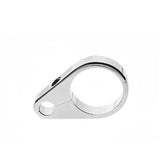 Custom Chrome 1 3/8" Clutch Cable Clamp Fit For Harley Chrome